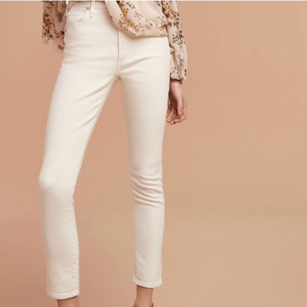 Wilfred/citizens of humanity Cleo crop super high rise jeans, size 23